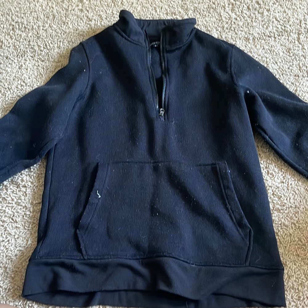 Wicked Stitch, Black, Fleece-Lined Sweater, Perfect for Winter and Autumn